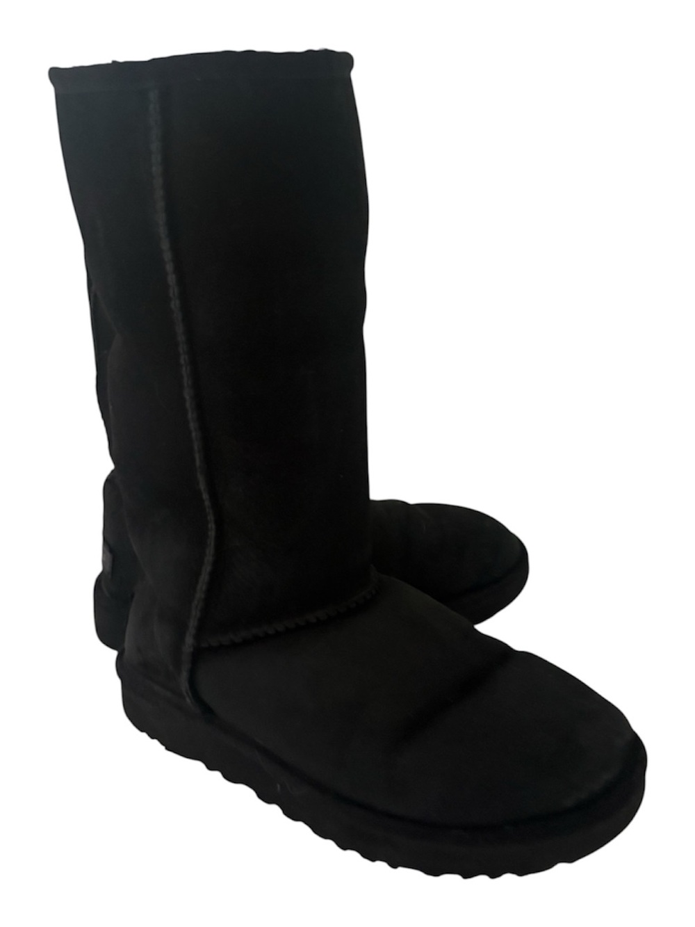 UGG Women’s Black Tall Suede Boots